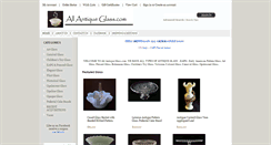Desktop Screenshot of allantiqueglass.com